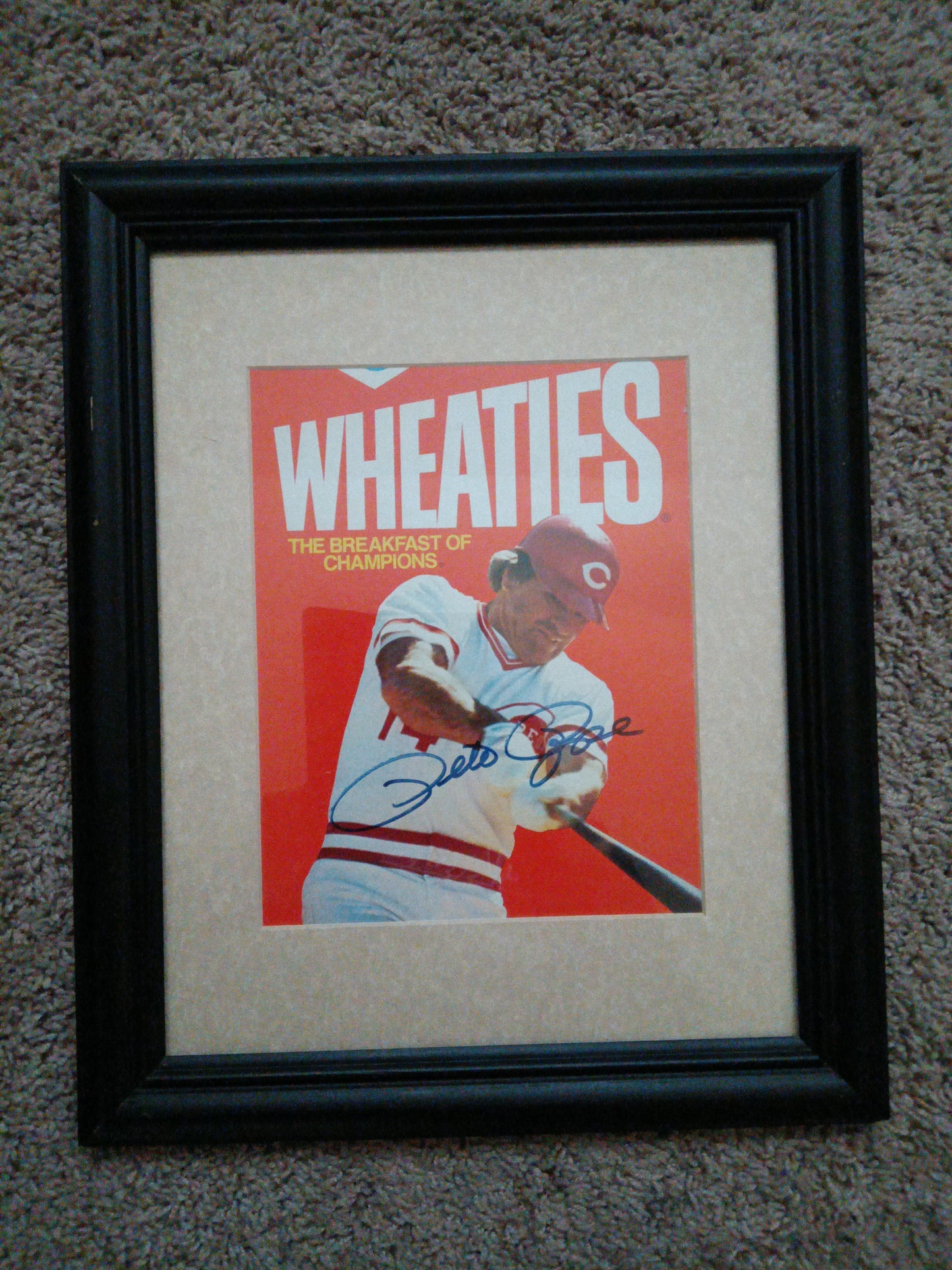 Autographed Pete Rose